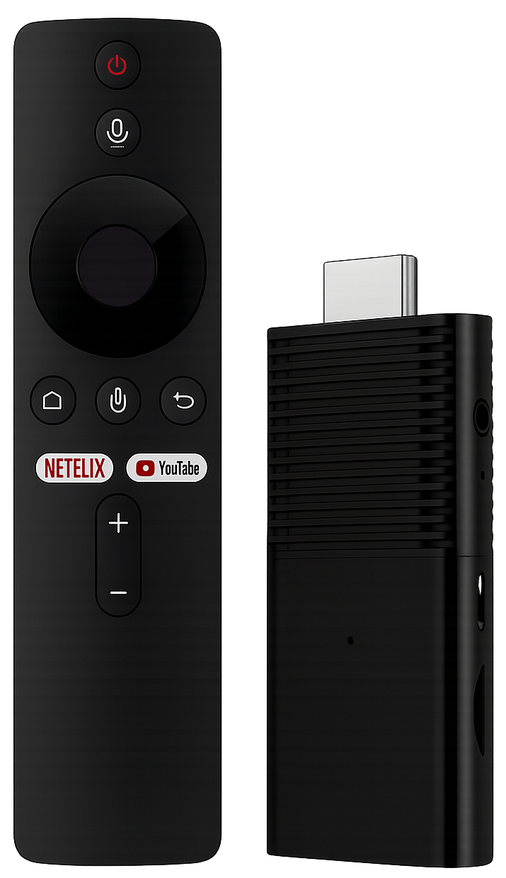 Flixy TV Stick - Smart Streaming Device with Remote Control
